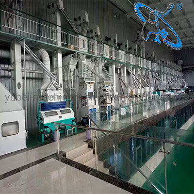 Mini-Reismaschine 10tpd-500tpd Vollautomatische Rohreismaschine Parboiled-Reismühlenmaschine Reismahlmaschine