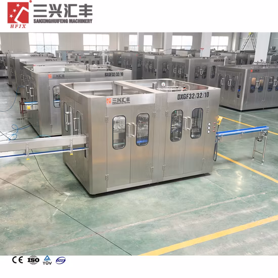 2022 Neue automatische Fabrik zur Herstellung von 10000 BPH-Haustierflaschen mit mineralischem, reinem Aqua-Kunststoff, Trinkgeschmack, Saft, kohlensäurehaltiges Getränk, komplette Wasserabfüllmaschine