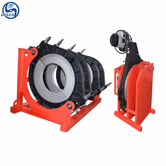315-630 Halbautomatische HDPE-Rohr-Stumpfschweißmaschine/Schmelz-Stumpfschweiß-Werkstattmaschine